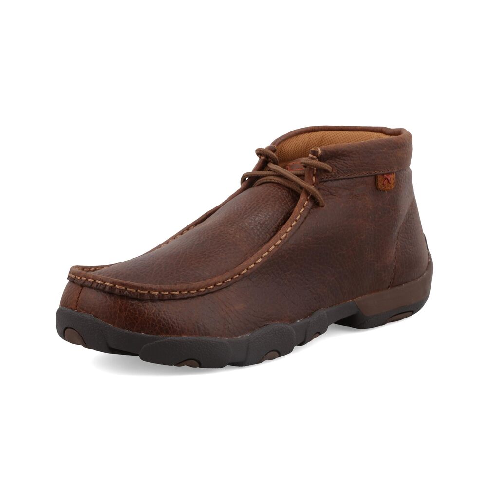 Twisted X Men's Chukka Driving Moc Boot, Copper, 11 M